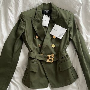 Balmain Green Jacket Size 40/ S
